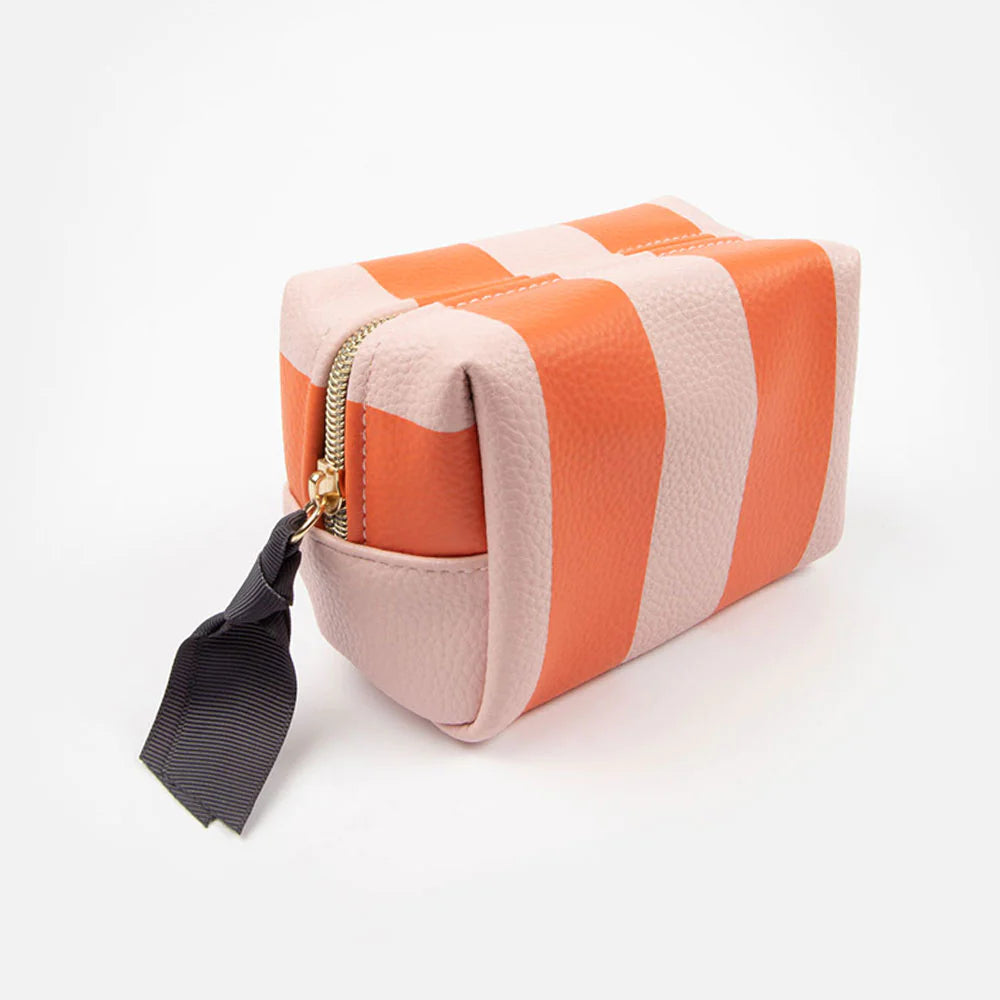 Travel Makeup Bag PU Leather,Spring Happy Easter Holiday,Cosmetic