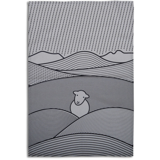 Herdy Line Tea Towel