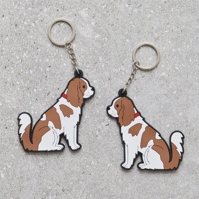 cavalier-king-charles-dog-keyring-sweet-william