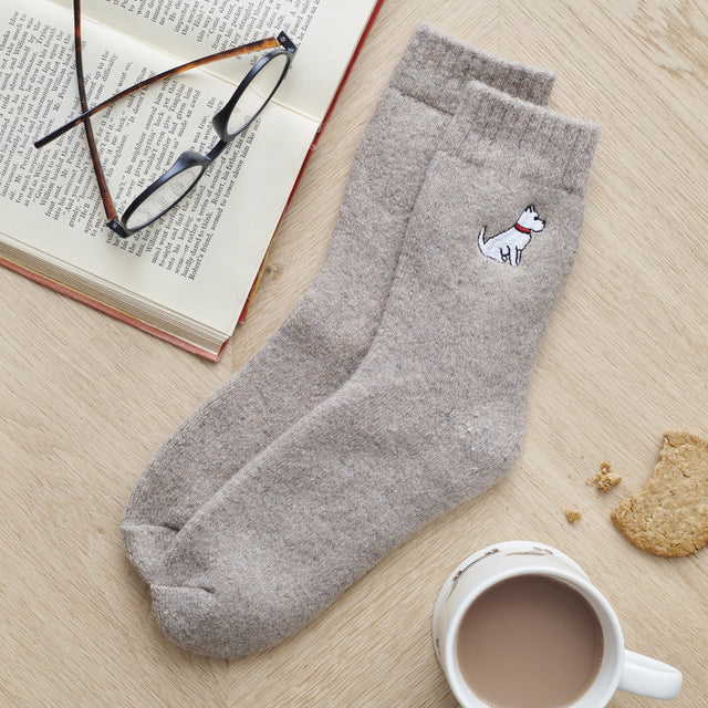 dog-walker-socks-westie-sweet-william