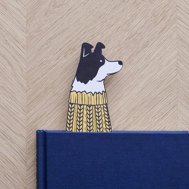 border-collie-bookmark-sweet-william