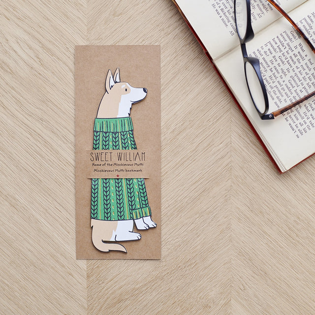 corgi-bookmark-sweet-william