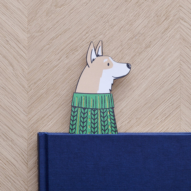 corgi-bookmark-sweet-william