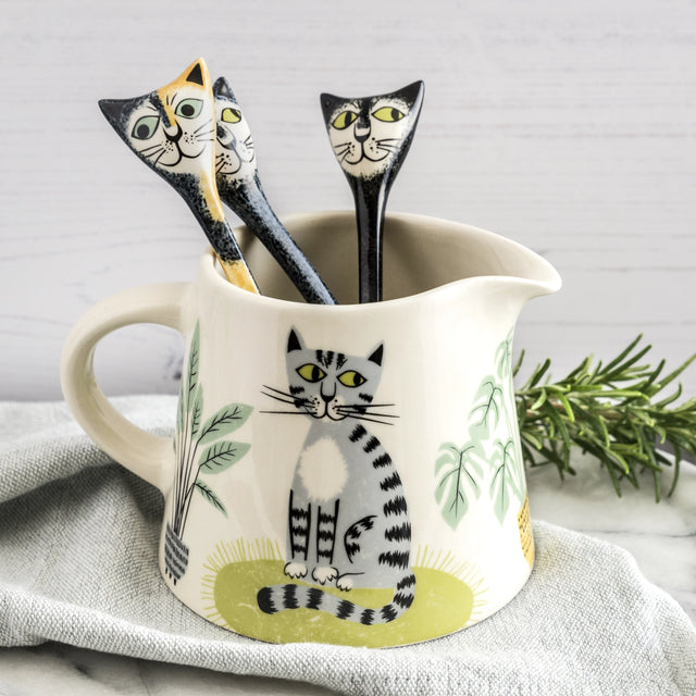 Handmade Ceramic Cat Milk Jug