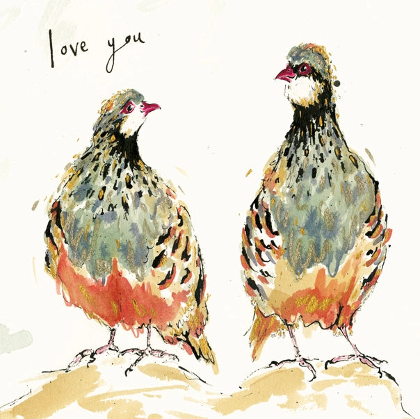 love-you-partridge-greeting-card-anna-wright