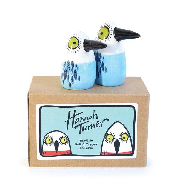 Bird Salt & Pepper Shakers Blue