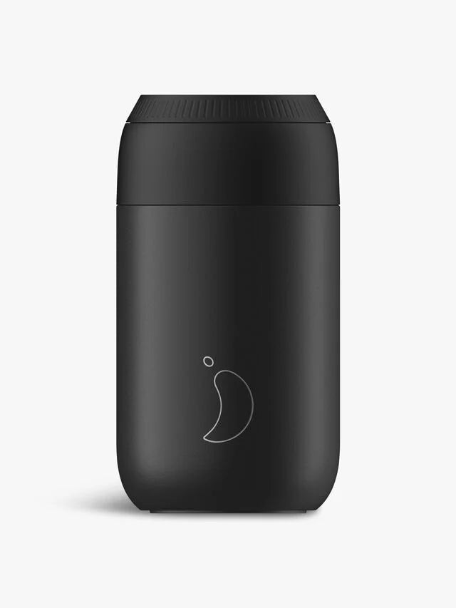 Chilly's Series 2 340ml Coffee Cup: Abyss Black