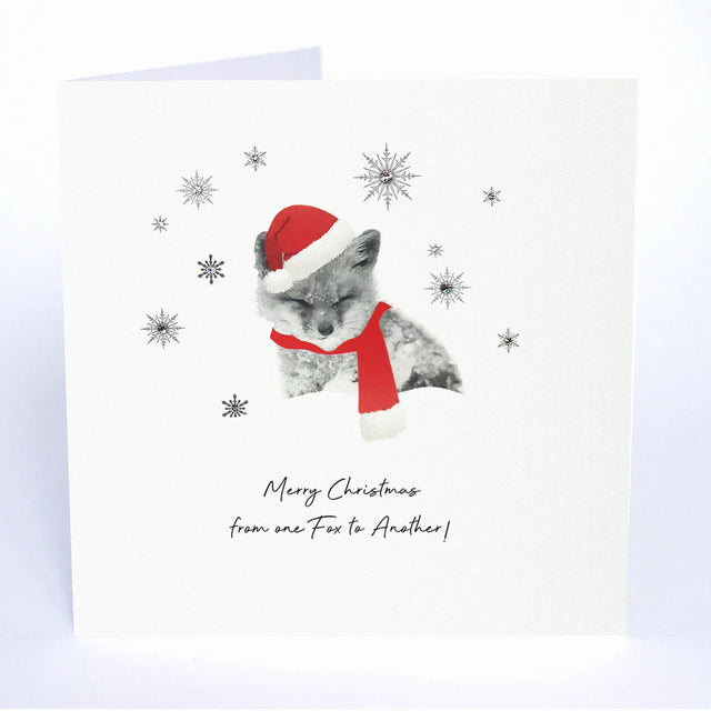 From One Fox To Another: Animal Crackers Christmas Card - Five Dollar Shake