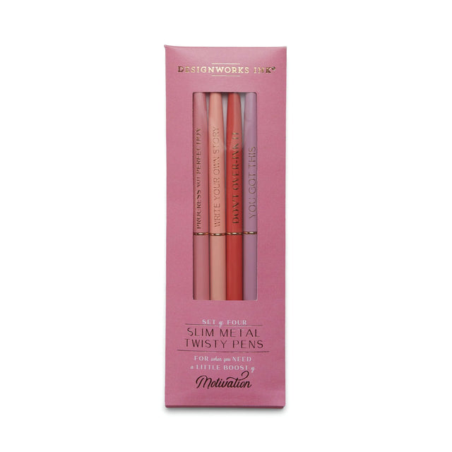 motivational-twisty-slim-pen-set-in-pink-designworks-ink