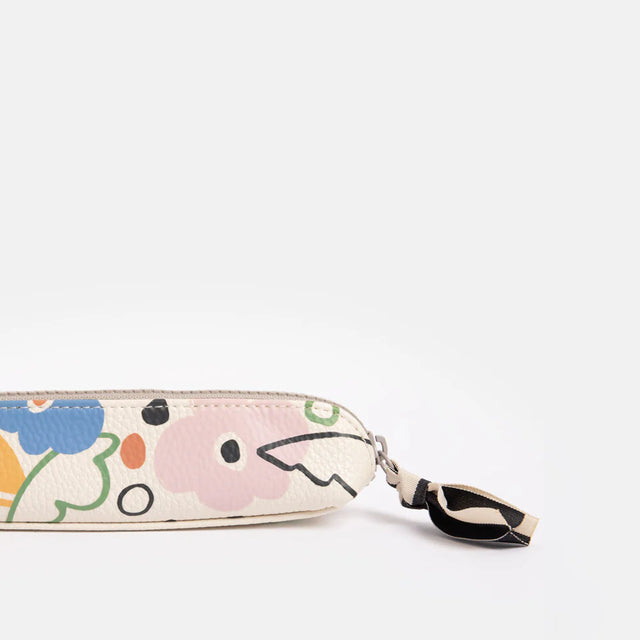 Abstract Botanical Slim Pencil Case