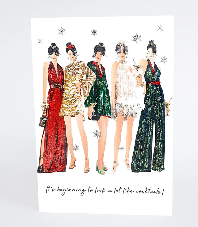 A Lot Like Cocktails: Holiday Edition Christmas Card - Five Dollar Shake