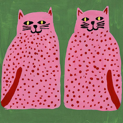 two-pink-cats-by-nancy-mckie-greeting-card-artpress