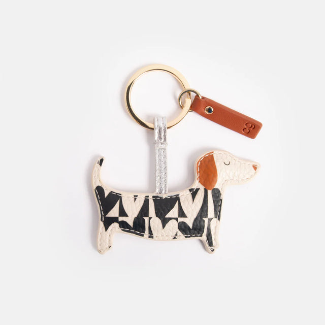 Checkmate Hearts Sausage Dog Keyring