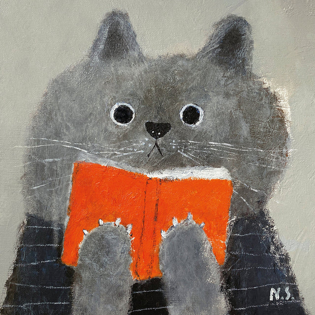 cat-and-the-book-greeting-card-artpress