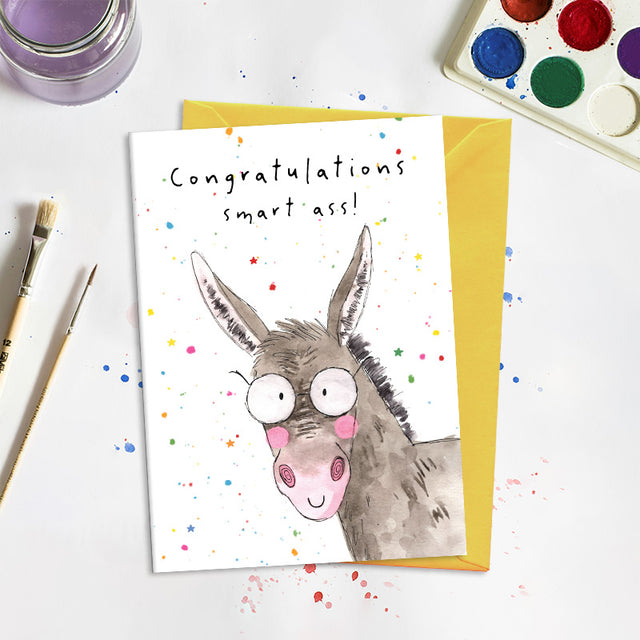 congratulations-smart-ass-dandelion-stationery