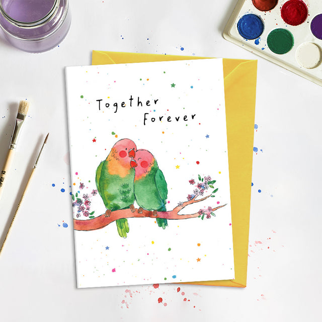 birds-on-branch-together-forever-dandelion-stationery