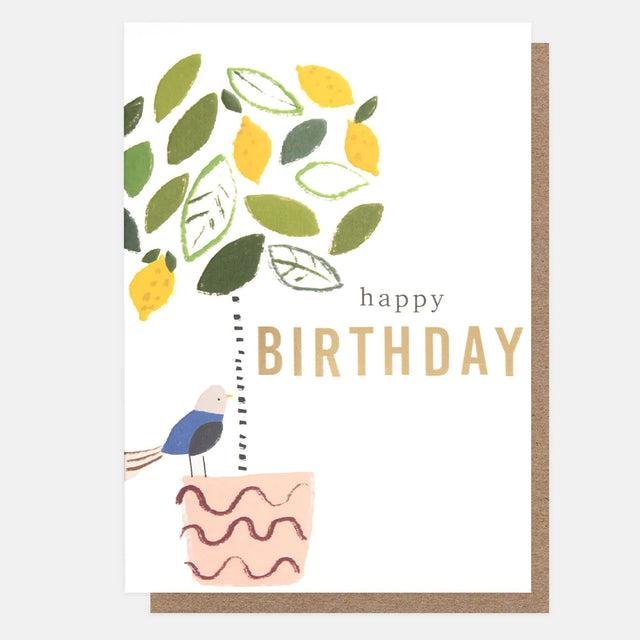 Lemon Tree & Bird Birthday