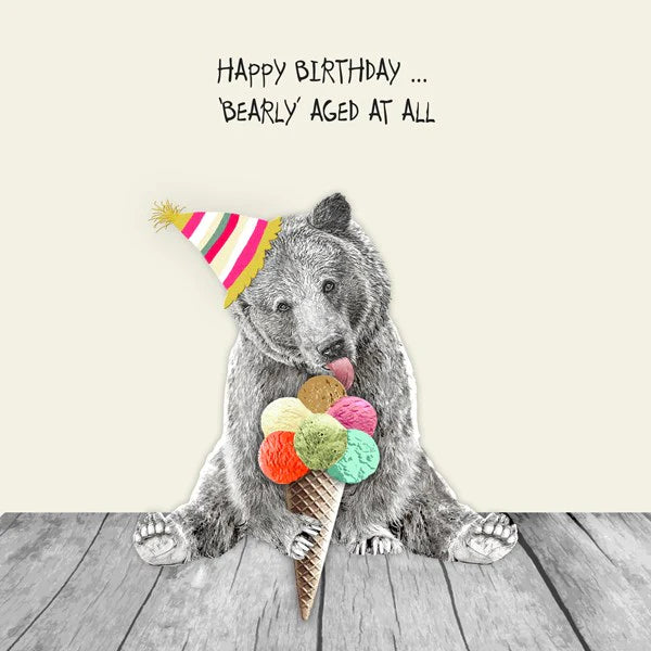 bearly-aged-at-all-greeting-card-sally-scaffardi