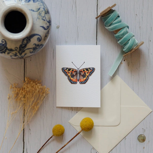 mini-orange-blue-butterfly-watercolour-greeting-card-sophie-brabbins