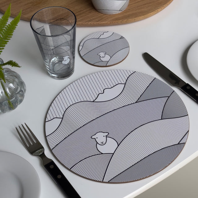 Herdy Line Coaster Set