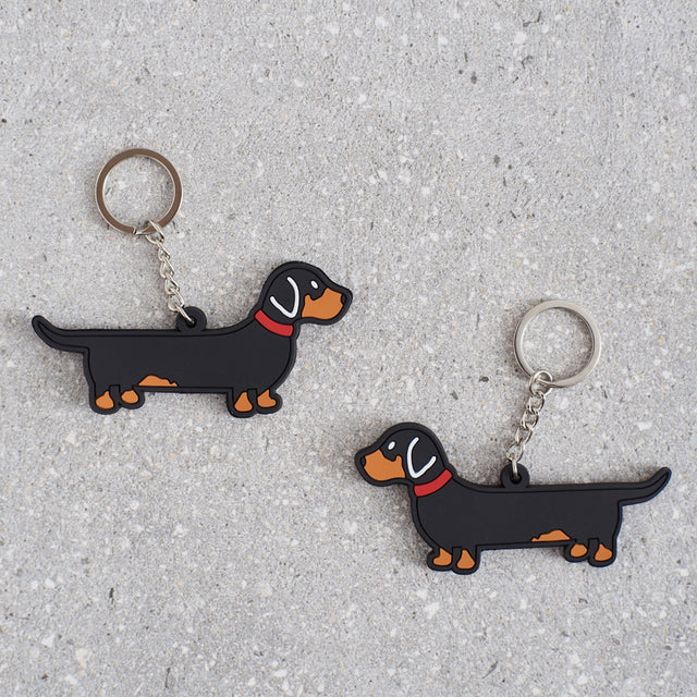 Dachshund Sausage Dog Keyring - Sweet William