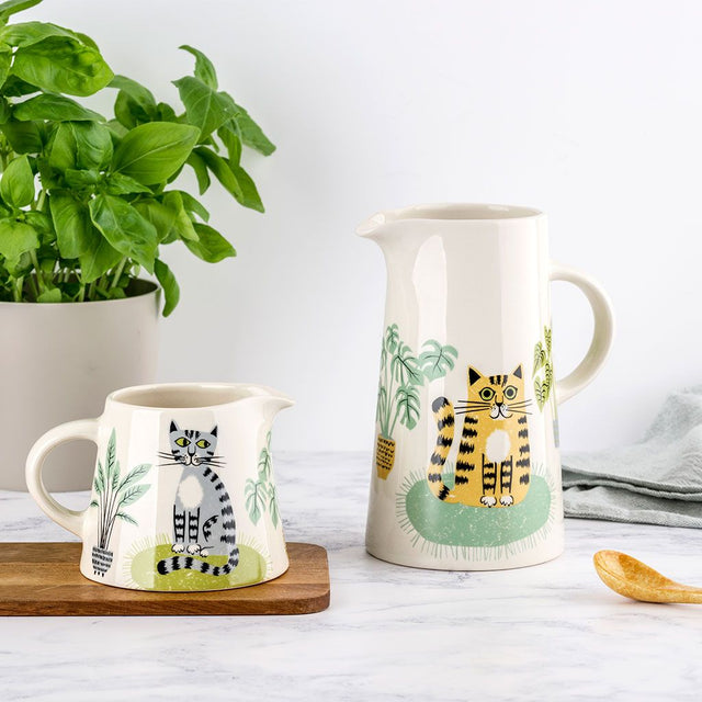 Handmade Ceramic Cat Milk Jug