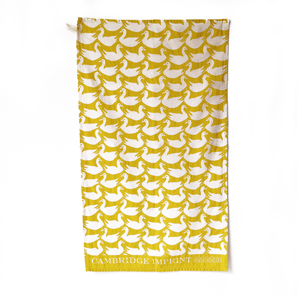 ducks-tea-towel-mustard-cambridge-imprint